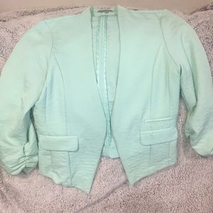 Mint blazer
